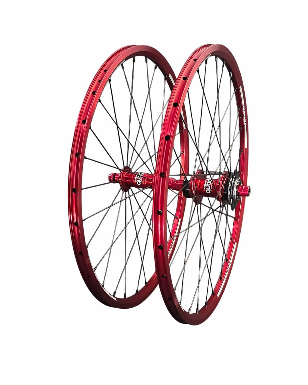 Crupi 20 x 1-1/8 28H CenterLock Wheelset