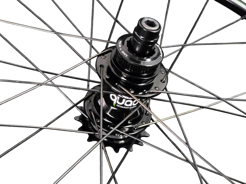Crupi 20 x 1-1/8 28H CenterLock Wheelset