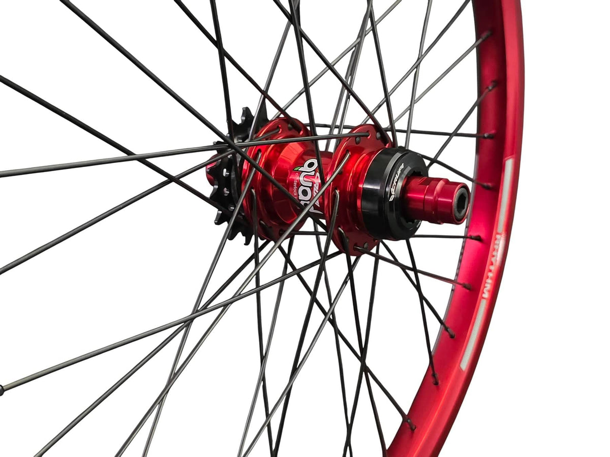 Crupi 20 x 1-3/8 28H CenterLock Wheelset