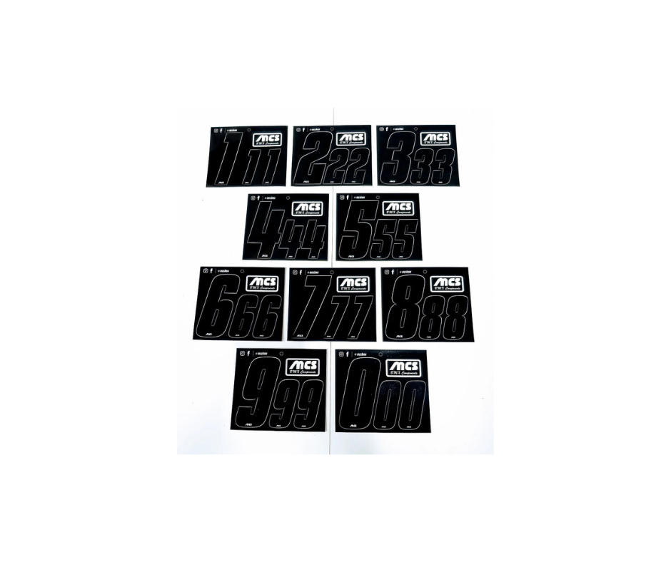 MCS Plate/Side Plate Numbers