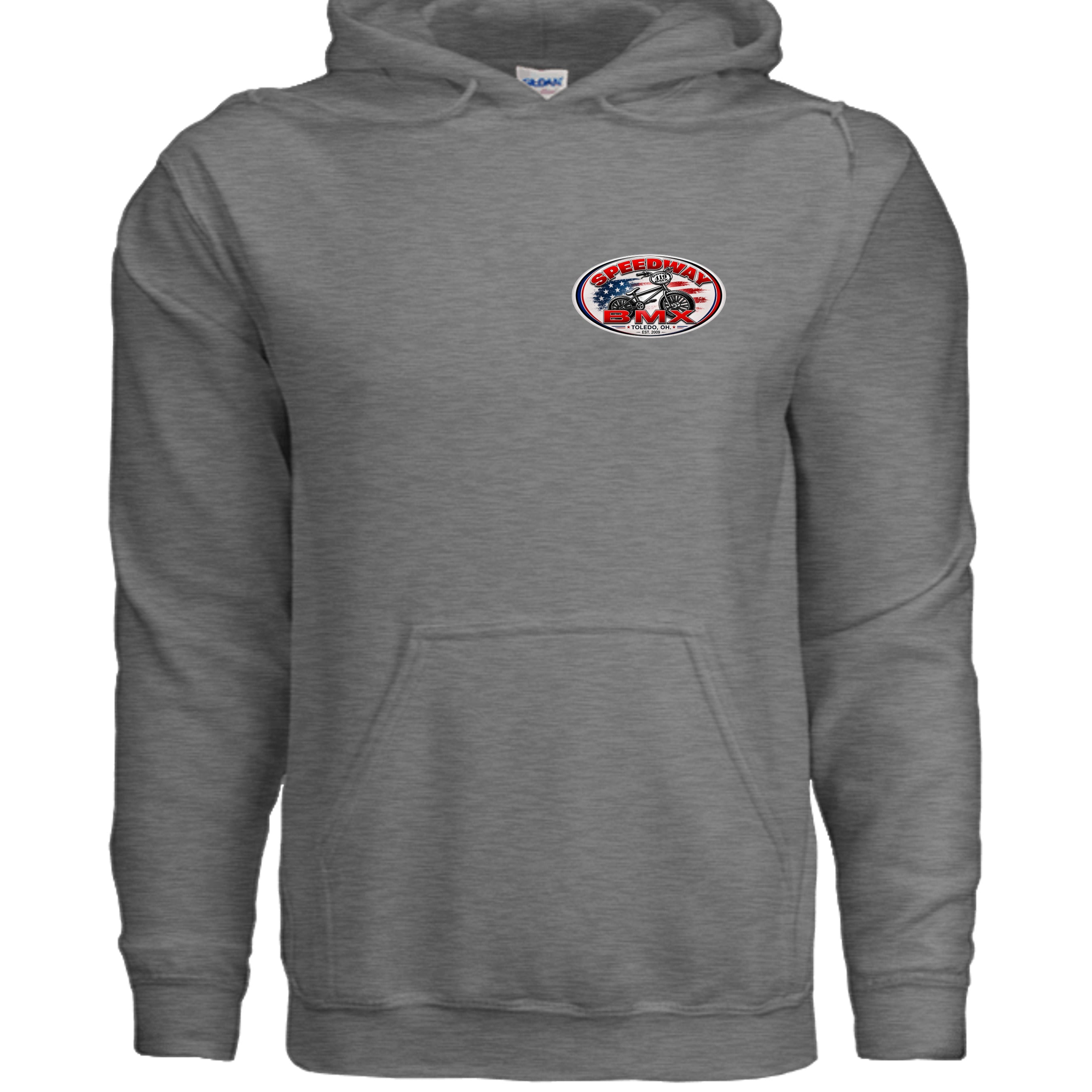GRAPHITE HEATHER - G185 - FRONT