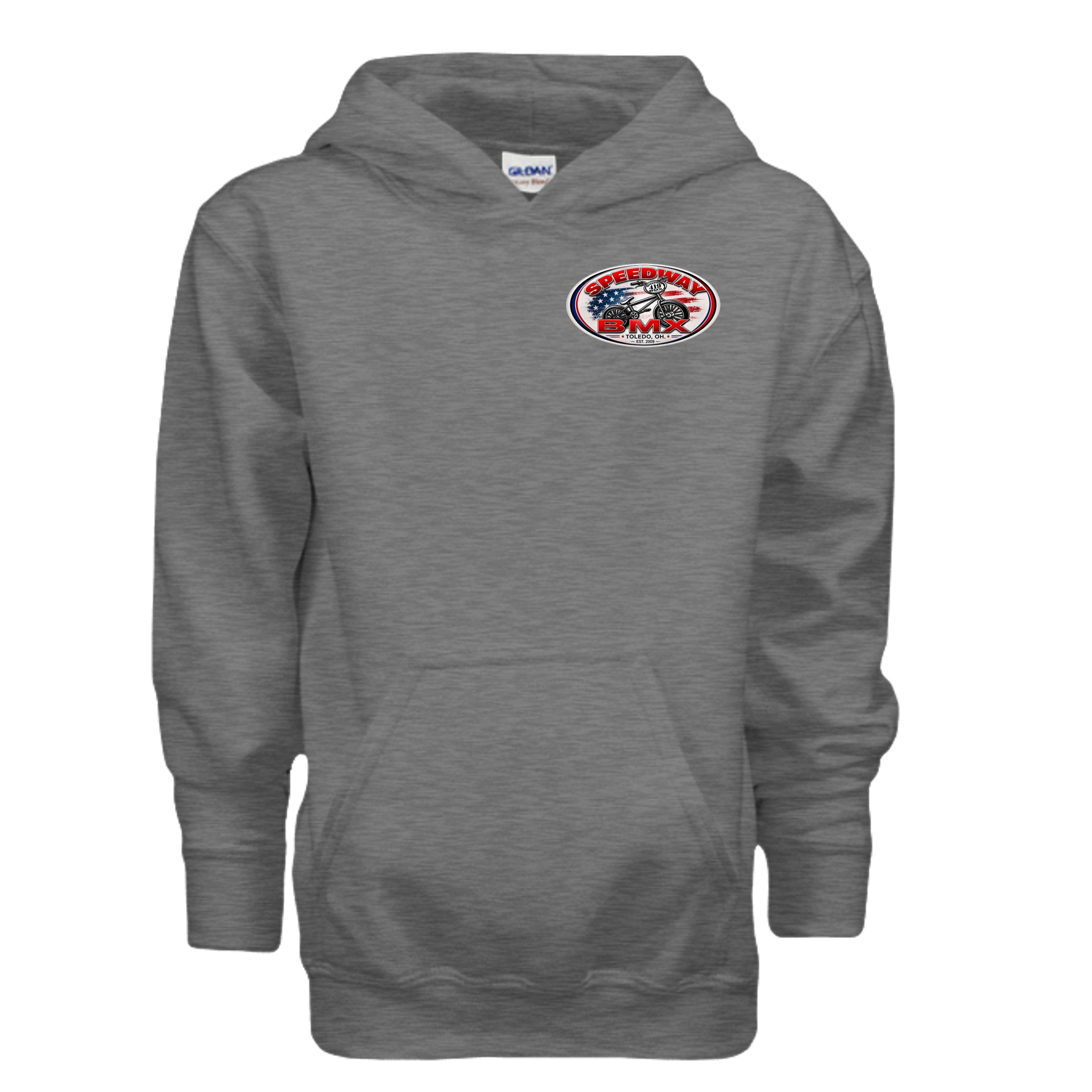 GRAPHITE HEATHER - G185B - FRONT